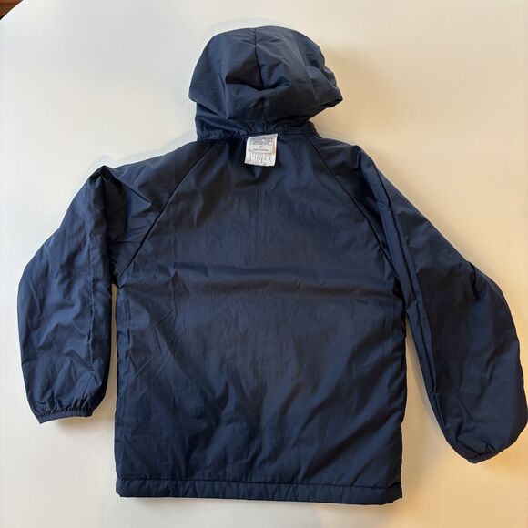 Kids Patagonia Puff Ball Hooded Reversible jacket 5T Lightweight - Picture 2 of 5